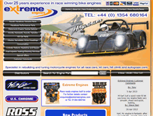 Tablet Screenshot of extremeengines.com
